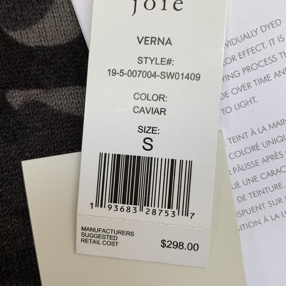 Joie beautiful sweater bnwt - Picture 3 of 6